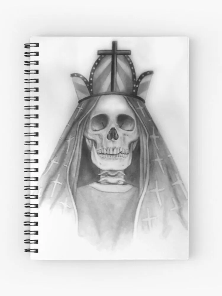Cuaderno de espiral for Sale con la obra «Santa Muerte» de rachelshade | Redbubble Cuaderno de espiral for Sale con la obra «Santa Muerte» de rachelshade | Redbubble