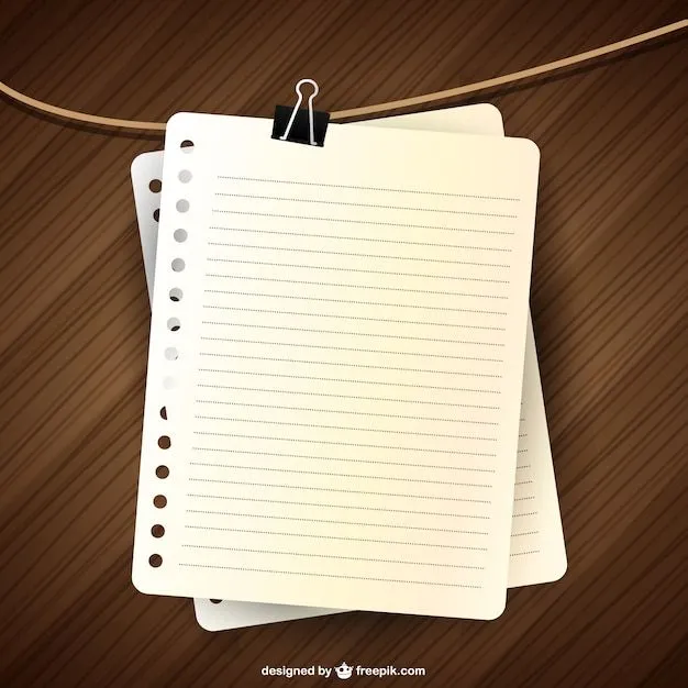 Plantilla hojas de libreta | Descargar Vectores gratis Plantilla hojas de libreta | Descargar Vectores gratis