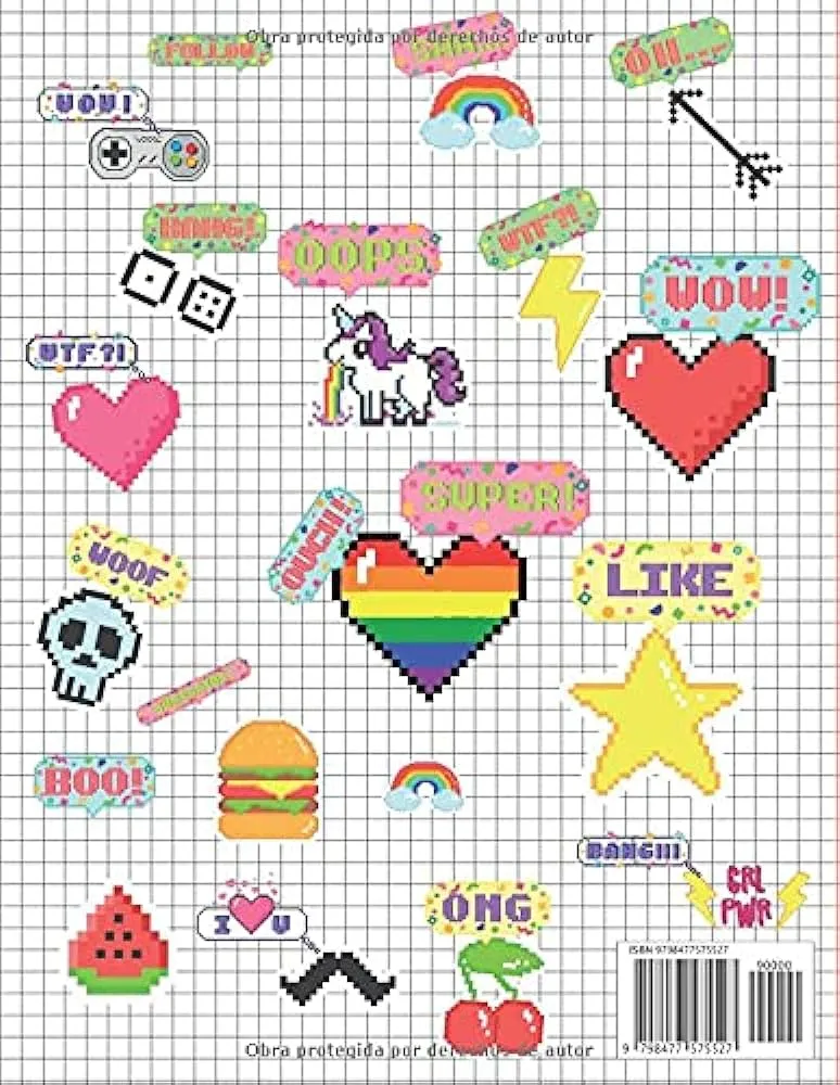 Cuaderno Pixel Art: Cuaderno de dibujo con páginas cuadriculadas para crear, dibujar, colorear y divertirse - Práctico libro de bocetos para completar ... para niños o adultos (Spanish Edition) : PixL, Senor: Cuaderno Pixel Art: Cuaderno de dibujo con páginas cuadriculadas para crear, dibujar, colorear y divertirse - Práctico libro de bocetos para completar ... para niños o adultos (Spanish Edition) : PixL, Senor: