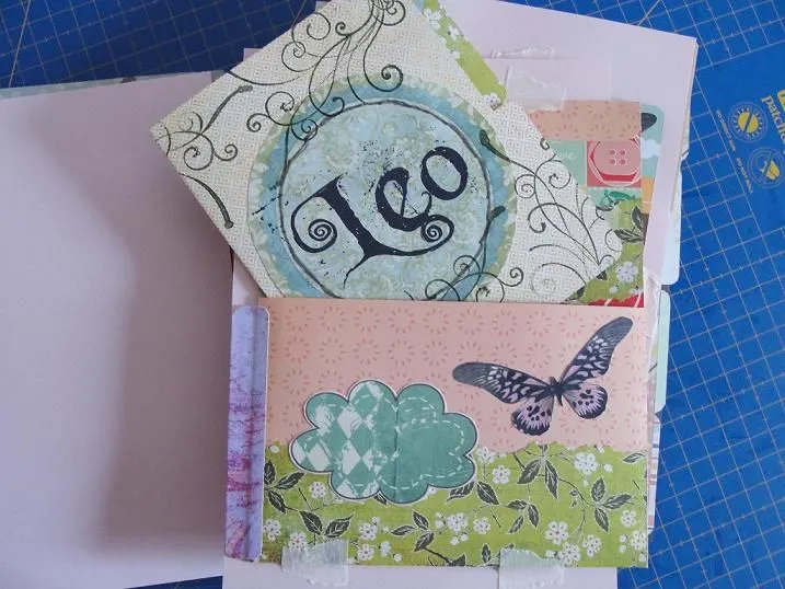 Ideas para decorar un álbum-diario para bebé | Cinderella's Scrap Room