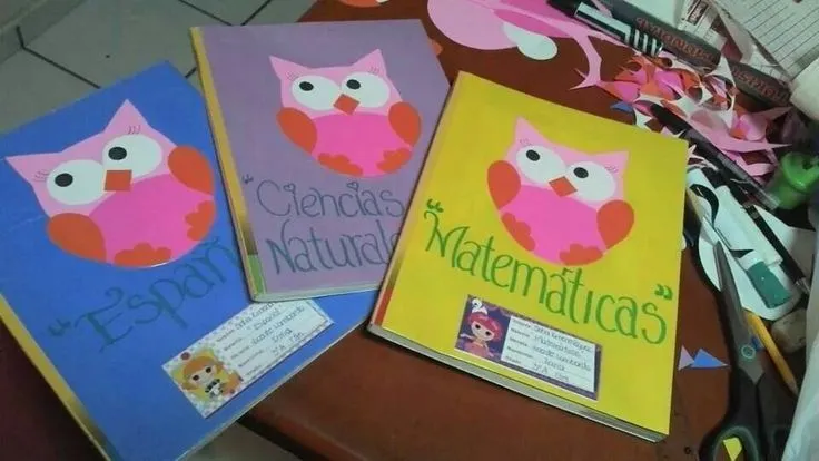 Cuadernos decorados con búhos | ideas creativas | Pinterest