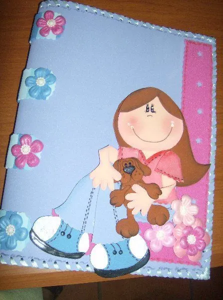 fofu libreta | Cuadernos en goma eva | Pinterest fofu libreta | Cuadernos en goma eva | Pinterest