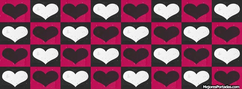 Cuadrados y corazones - ÷ Las Mejores Portadas para tu perfil de ...