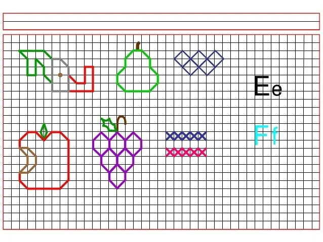 Dibujo en cuadricula 10 por 10 - Imagui