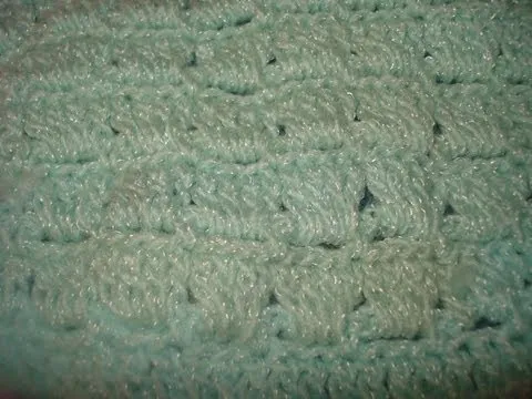 COBIJA PARA BEBE PUNTADA FANTASIA CUADRITOS - YouTube COBIJA PARA BEBE PUNTADA FANTASIA CUADRITOS - YouTube