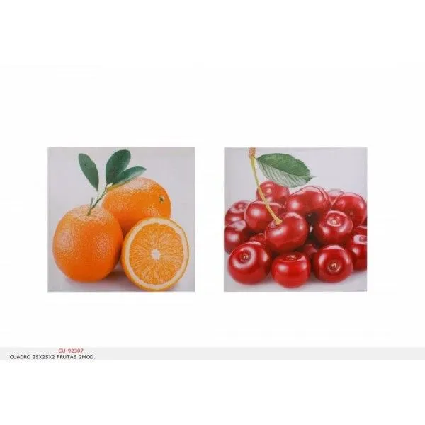 CUADRO 25X25X2 FRUTAS 2MOD. - Deco-Cuadros Rivero CUADRO 25X25X2 FRUTAS 2MOD. - Deco-Cuadros Rivero