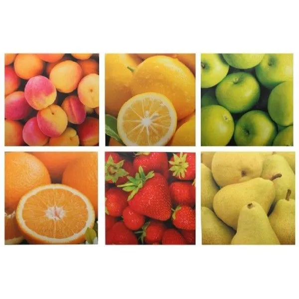 CUADRO 40X40 FRUTAS 6MOD. - Deco-Cuadros Rivero CUADRO 40X40 FRUTAS 6MOD. - Deco-Cuadros Rivero