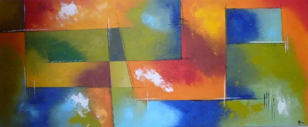 Cuadro Abstracto Obra Rolmay Original Galeria Moreno Moreno ... Cuadro Abstracto Obra Rolmay Original Galeria Moreno Moreno ...