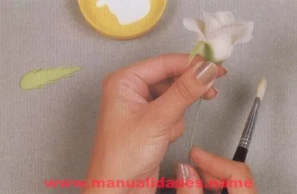 Cuadro de flores en porcelana fria en Manualidades con Porcelana ... Cuadro de flores en porcelana fria en Manualidades con Porcelana ...