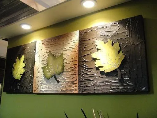 Cuadro hojas de Maple con luz! | Cuadros Modernos Minimalistas ... Cuadro hojas de Maple con luz! | Cuadros Modernos Minimalistas ...