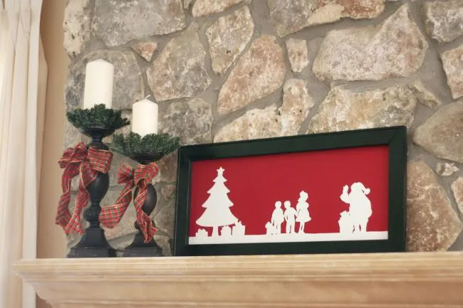 Cuadro de Navidad para hacer con niños - Especial Navidad 2014 ... Cuadro de Navidad para hacer con niños - Especial Navidad 2014 ...