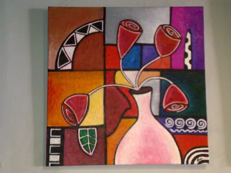 cuadro pintado sobre fondo de papel y cola,acrilico | CUADROS ... cuadro pintado sobre fondo de papel y cola,acrilico | CUADROS ...