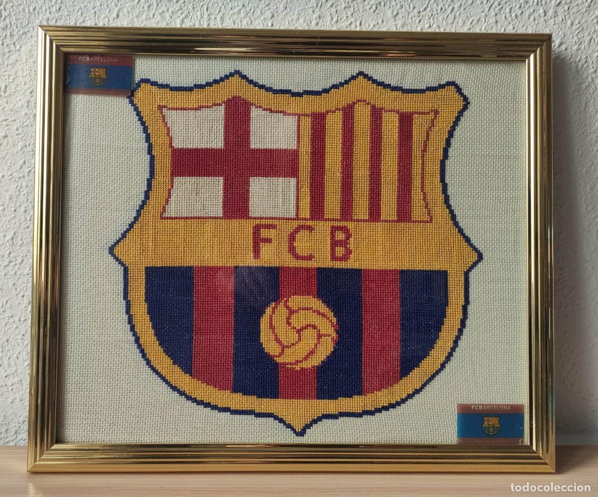 cuadro punto de cruz - fc. barcelona - 39 x 33 - Compra venta en todocoleccion cuadro punto de cruz - fc. barcelona - 39 x 33 - Compra venta en todocoleccion