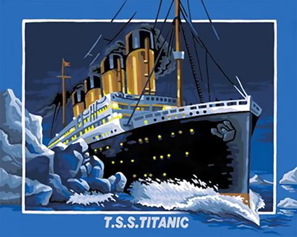 Cuadro del Titanic para pintar por números, imagen de memoria para colorear por números sobre lienzo, decoración del hogar pintada a mano, regalo único - AliExpress Cuadro del Titanic para pintar por números, imagen de memoria para colorear por números sobre lienzo, decoración del hogar pintada a mano, regalo único - AliExpress