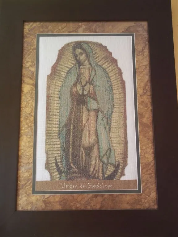 CUADRO DE LA VIRGEN DE GUADALUPE EN PUNTO DE CRUZ fabiaola maribel ... CUADRO DE LA VIRGEN DE GUADALUPE EN PUNTO DE CRUZ fabiaola maribel ...