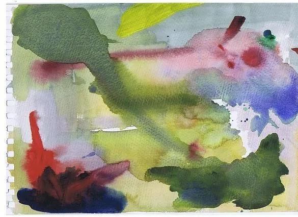 CUADROS ABSTRACTOS CON ACUARELAS - Imagui