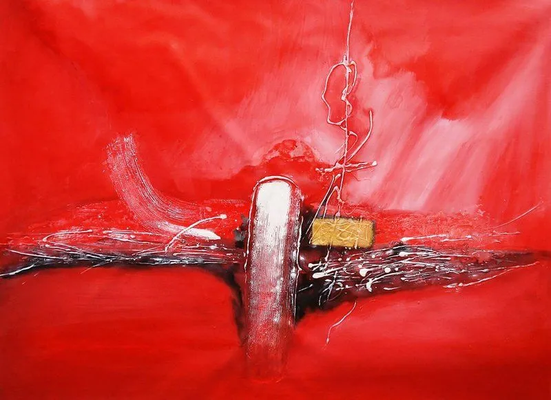 Cuadros abstractos, cuadros modernos abstractos con figuras ...