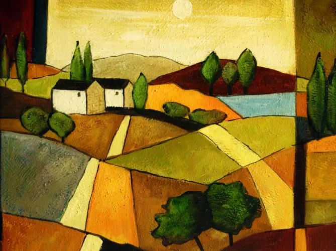 Cuadros abstractos, cuadros modernos con paisajes abstractos, II ... Cuadros abstractos, cuadros modernos con paisajes abstractos, II ...