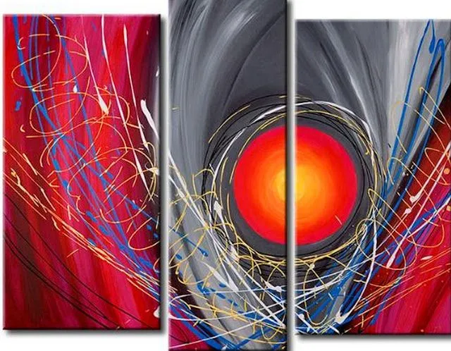 Cuadros abstractos faciles de pintar - Imagui