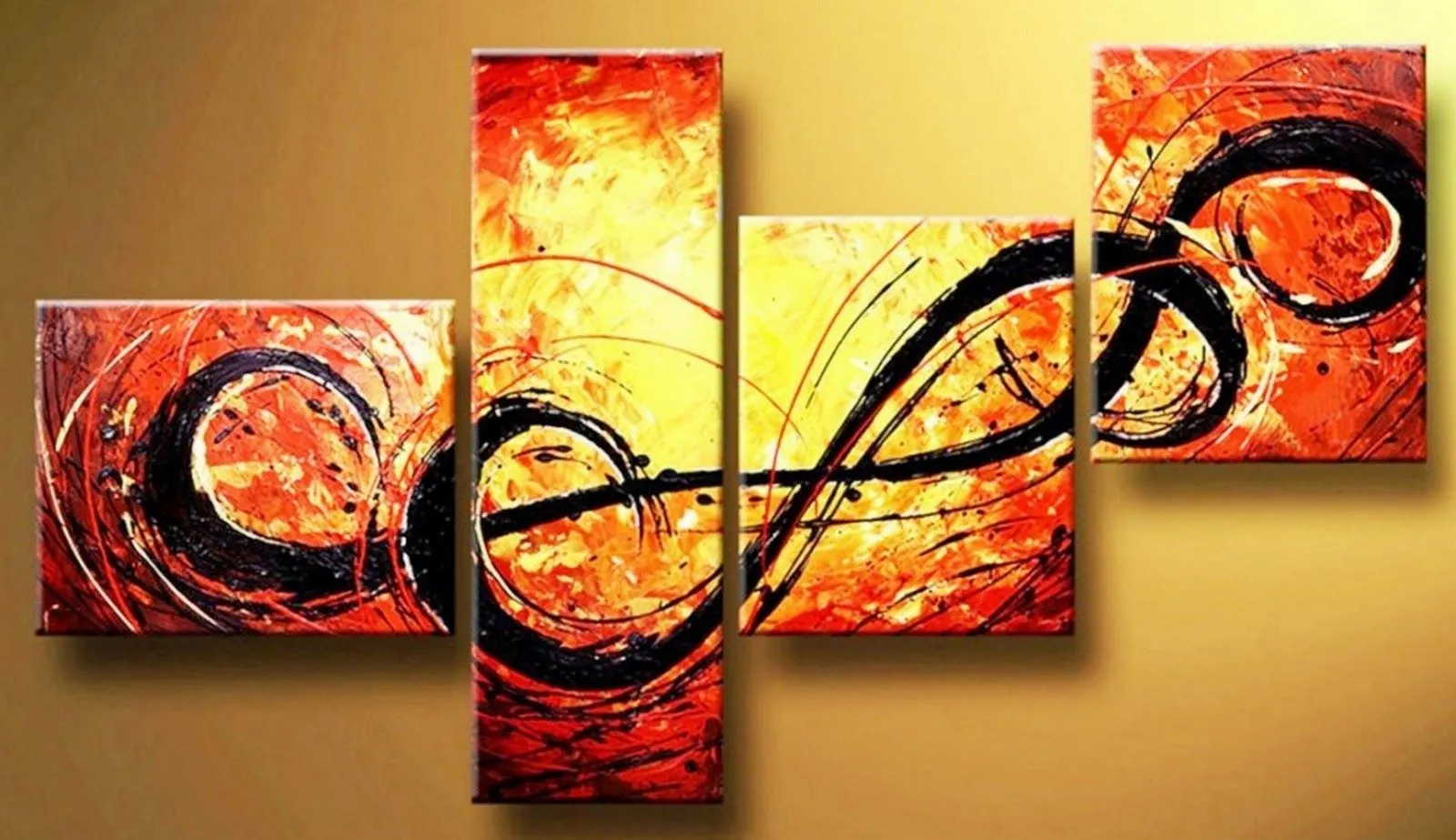 Cuadros Abstractos Modernos | Pinturas al Óleo Cuadros Abstractos Modernos | Pinturas al Óleo
