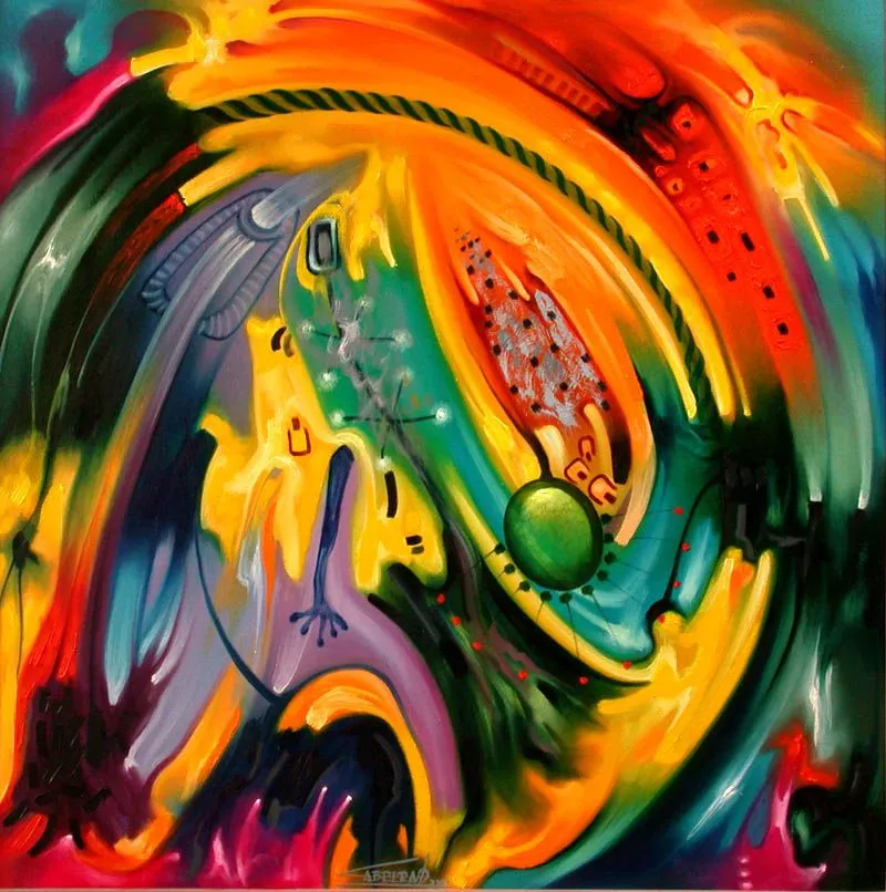 Cuadros abstractos modernos decorativos | Pinturas al Óleo Cuadros abstractos modernos decorativos | Pinturas al Óleo