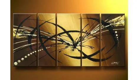 Cuadros abstractos: modernos y excéntricos