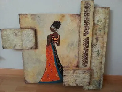 cuadros de africanas | Aprender manualidades es facilisimo.com cuadros de africanas | Aprender manualidades es facilisimo.com