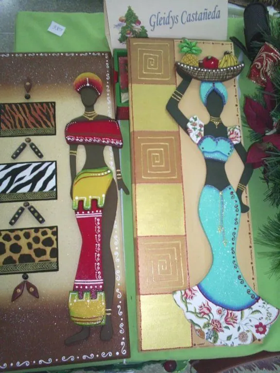 cuadros de africanas | Aprender manualidades es facilisimo.com cuadros de africanas | Aprender manualidades es facilisimo.com