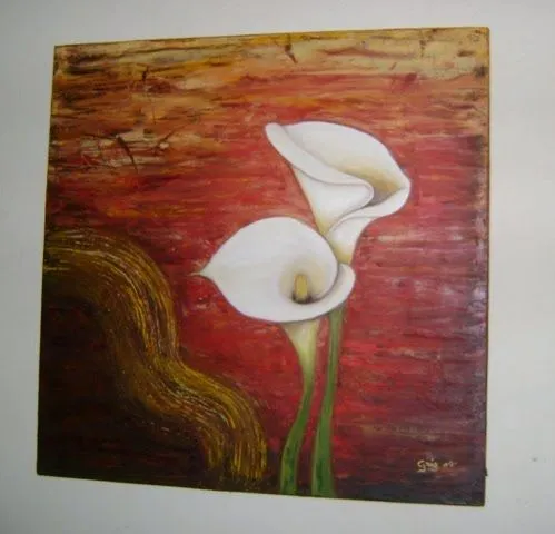 Cuadros de calas abstractas - Imagui