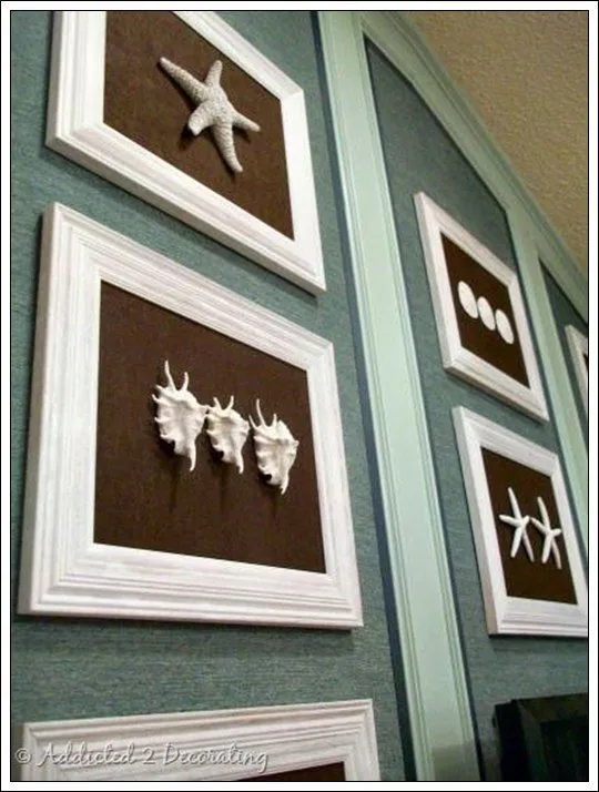 Cuadros de conchas marinas - Decoración Hogar, Ideas y Cosas ...