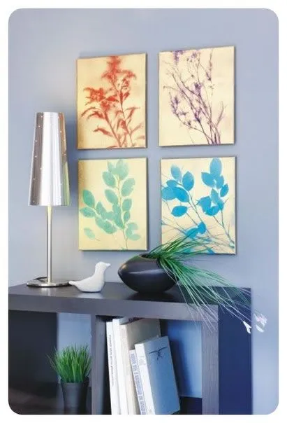 Cómo hacer cuadros decorativos con plantas - Guía de MANUALIDADES