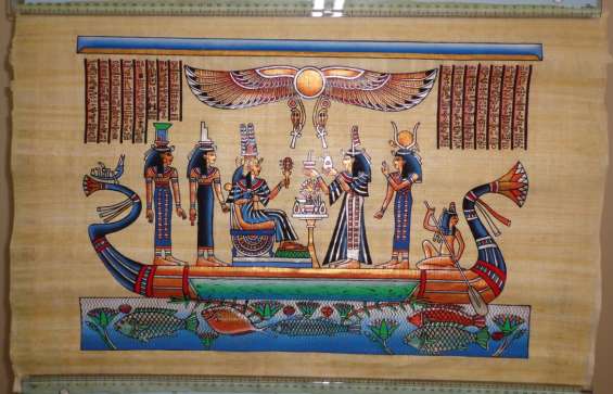 Cuadros egipcios en papiros originales - Lima, Perú - Obras de Arte