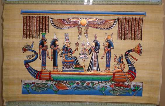 Cuadros egipcios en papiros originales - Lima, Perú - Obras de Arte Cuadros egipcios en papiros originales - Lima, Perú - Obras de Arte