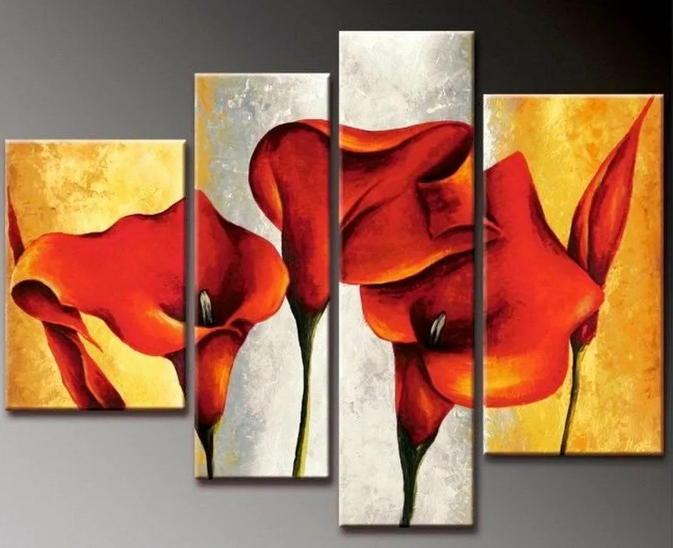 Cuadros con Flores de Cartuchos | Bodegones y Paisajes Cuadros al Óleo Cuadros con Flores de Cartuchos | Bodegones y Paisajes Cuadros al Óleo