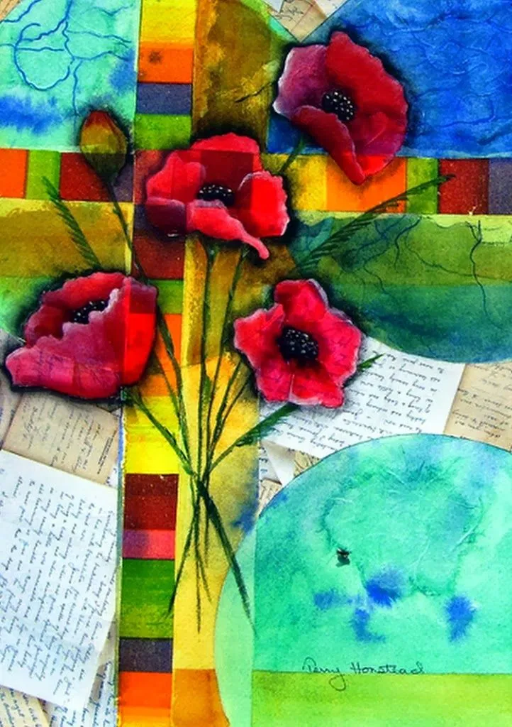 Cuadros de Flores al Óleo Abstractos | Bodegones y Paisajes ...