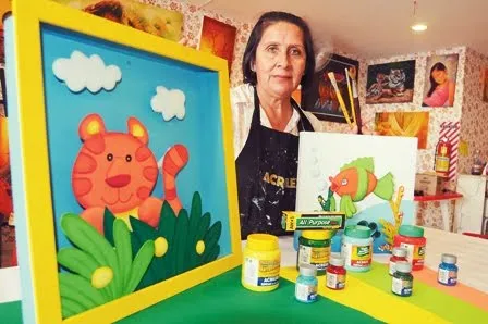 Aprende a Decorar: Cuadros de goma eva en 3D Aprende a Decorar: Cuadros de goma eva en 3D