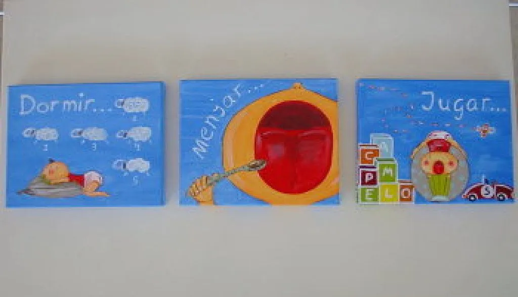 Cómo hacer cuadros infantiles | Aprender manualidades es facilisimo. Cómo hacer cuadros infantiles | Aprender manualidades es facilisimo.