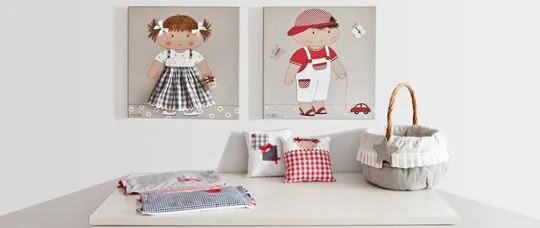 Cuadros infantiles artesanales | Decoideas.Net Cuadros infantiles artesanales | Decoideas.Net