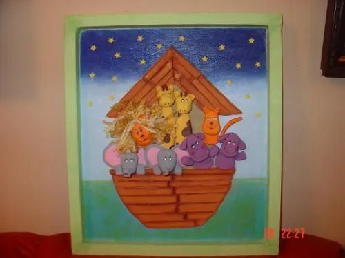 Cuadros infantiles en papel mache | Tablondeanuncios.cl Cuadros infantiles en papel mache | Tablondeanuncios.cl