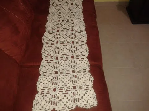 CUADROS PARA MANTEL, COLCHA O CAMINO DE MESA TEJIDOS A CROCHET ...