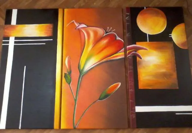 Cuadros modernos abstractos trípticos dípticos - Imagui Cuadros modernos abstractos trípticos dípticos - Imagui