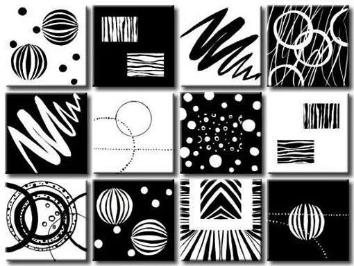 cuadros modernos en blanco y negro | Aprender manualidades es ...