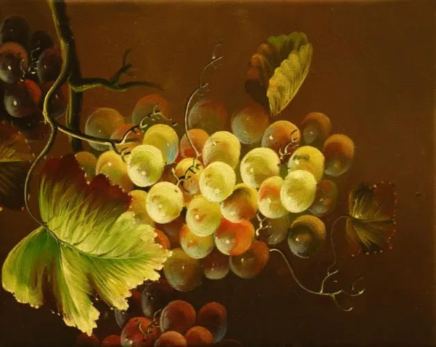 Cuadros modernos, cuadros de frutas y verduras, Racimo de uvas Cuadros modernos, cuadros de frutas y verduras, Racimo de uvas