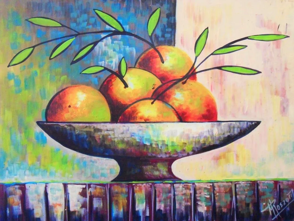 Cuadros Modernos Pinturas y Dibujos : Diseños de Bodegones ...