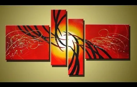 cuadros modernos trípticos-dípticos abstractos, minimalistas ...