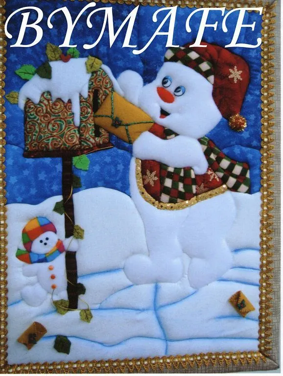 Cuadros navideños en patchwork sin aguja on Pinterest | Patchwork ... Cuadros navideños en patchwork sin aguja on Pinterest | Patchwork ...