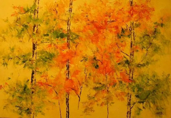 cuadros de otoño | PINTORA COSTAFREDA