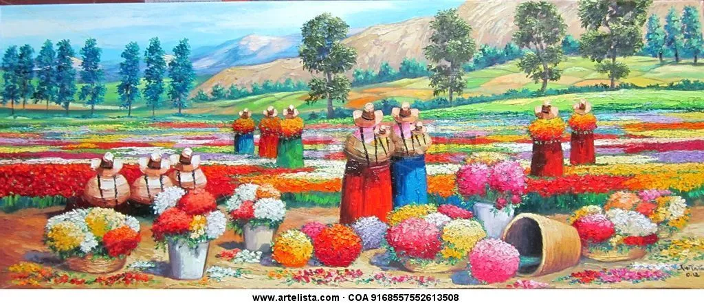 paisaje andino reynaldo guillermo rivera rondon - Artelista.com