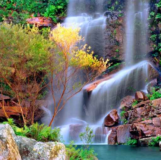 Cuadros Paisajes Cascada
