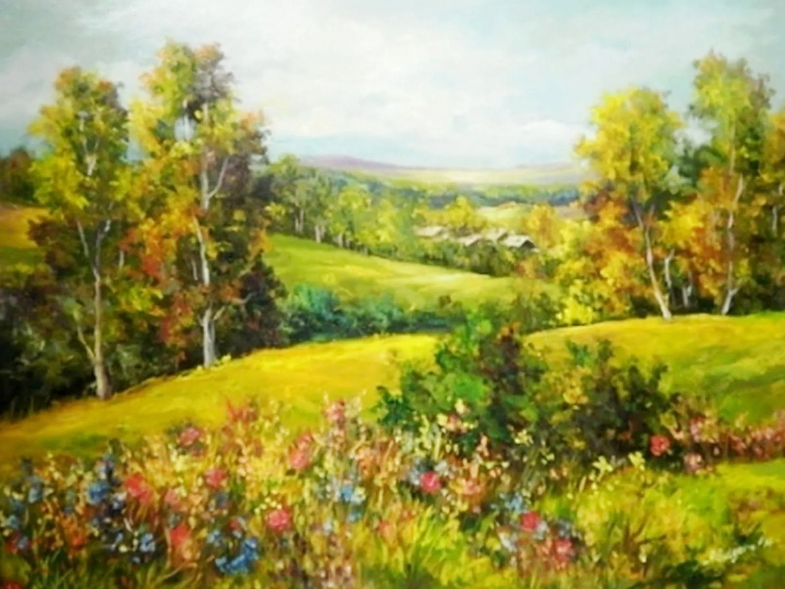 Cuadros Paisajes Costumbristas Europeos, Anca Bulgaru | Imágenes ... Cuadros Paisajes Costumbristas Europeos, Anca Bulgaru | Imágenes ...